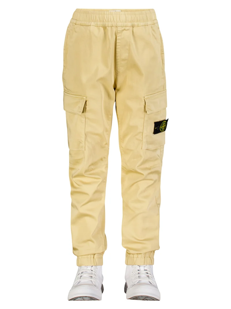 Cargohose Beige