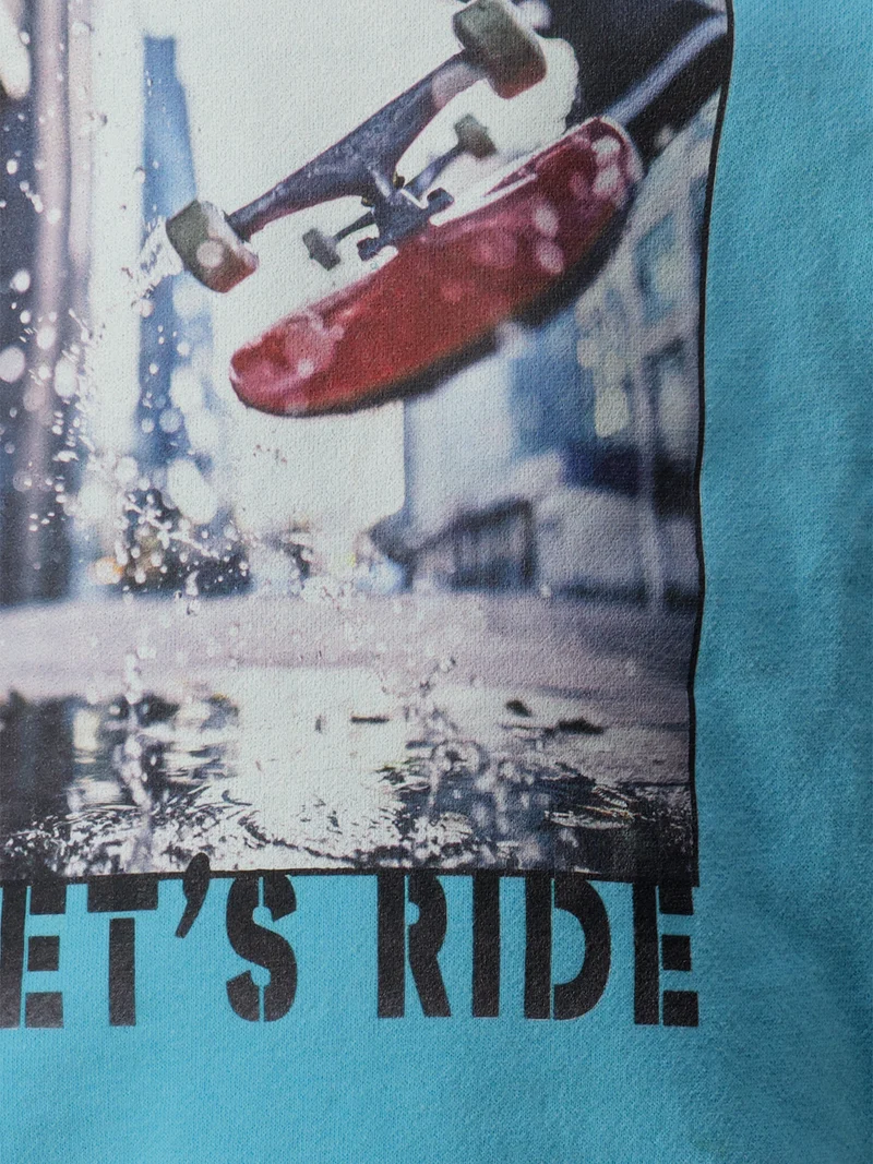 Sweatshirt Türkis