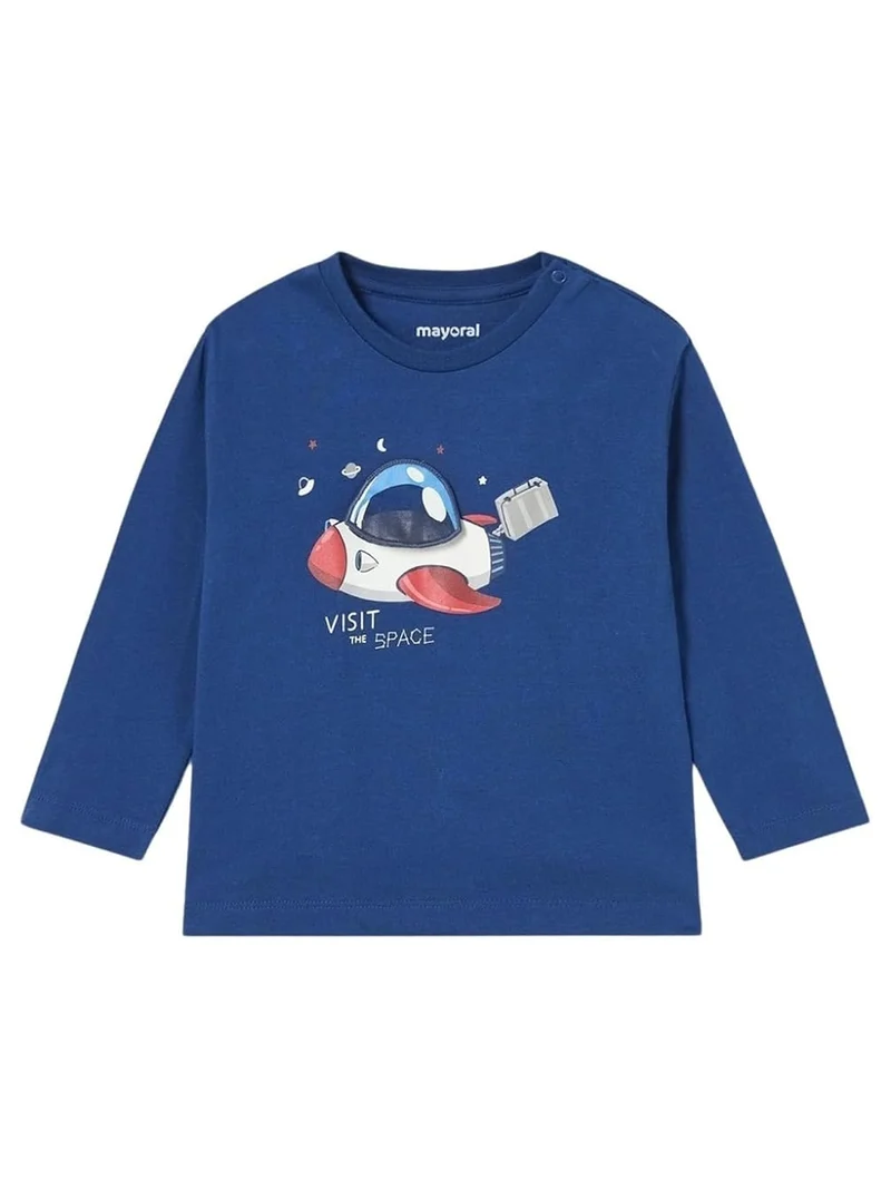 Longsleeve Blau