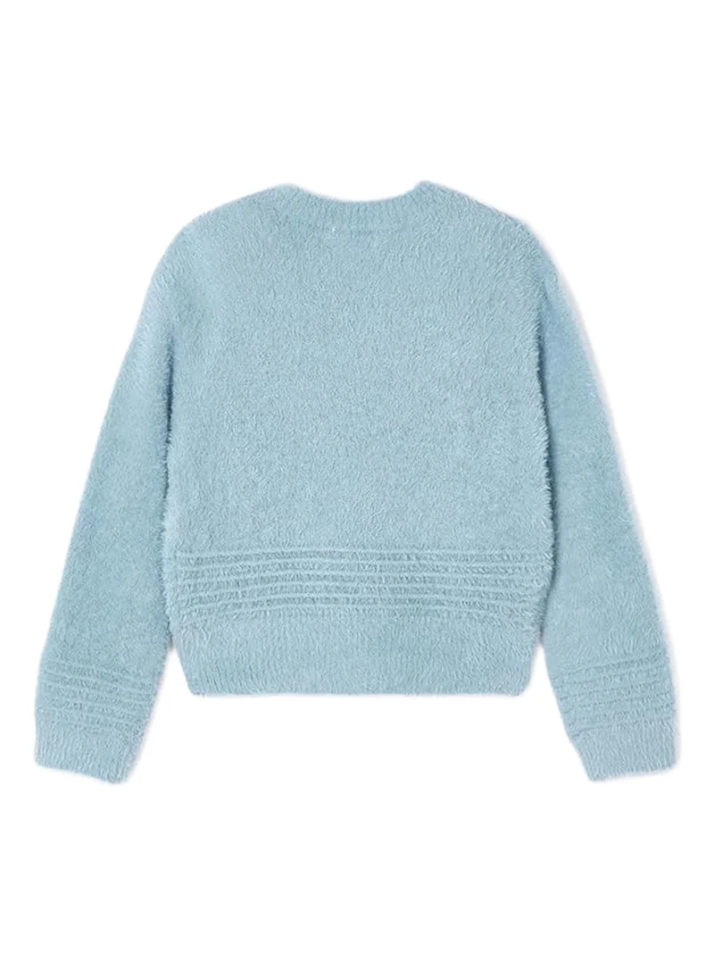 Sweatshirt Hellblau