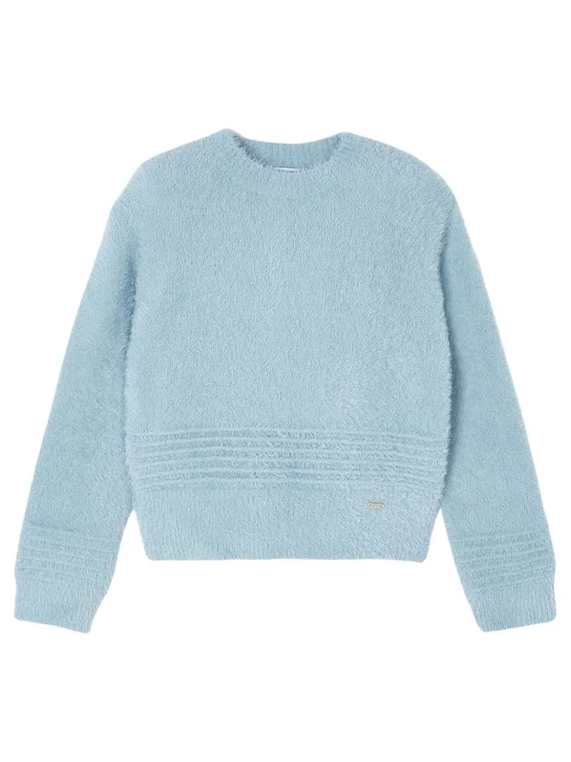 Sweatshirt Hellblau