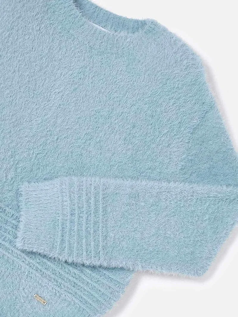 Sweatshirt Hellblau