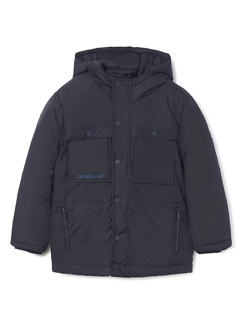 Winterjacke Marineblau