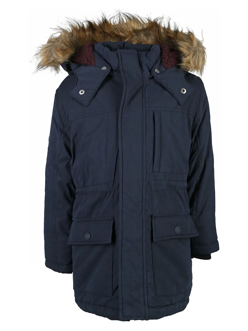 Wintermantel Marineblau