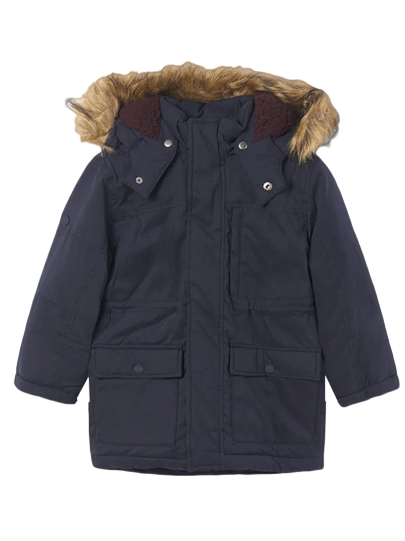 Wintermantel Marineblau