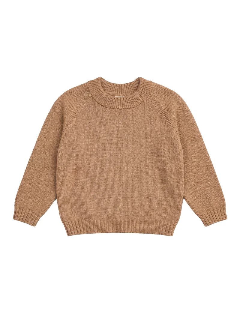 THE WOOLLY SWEATER - camel