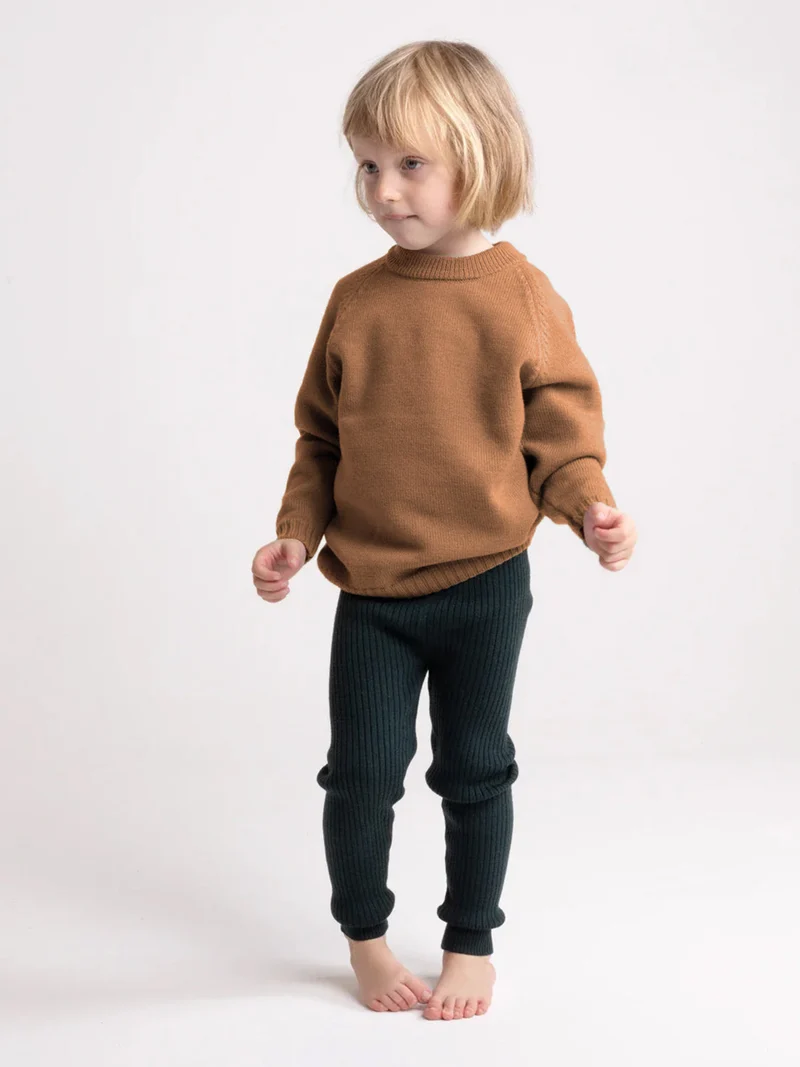 THE WOOLLY SWEATER - camel