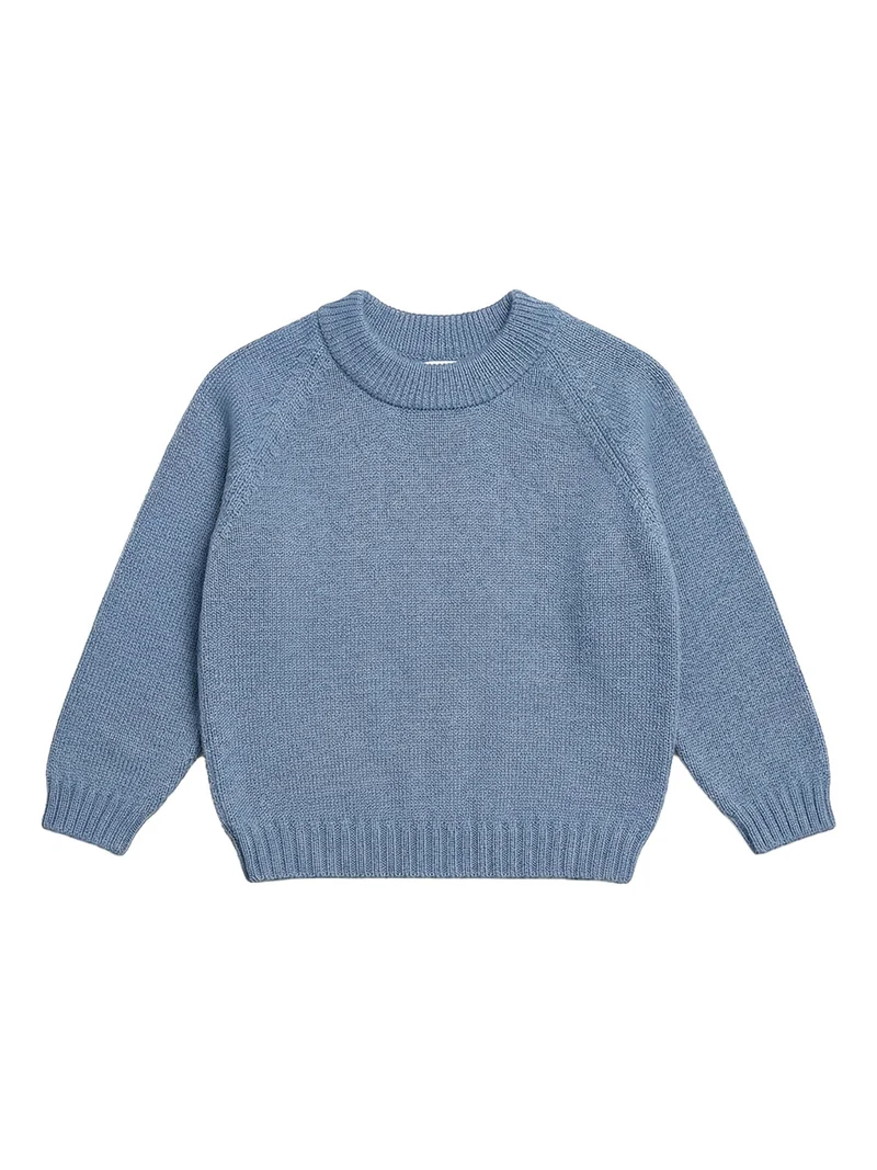 THE WOOLLY SWEATER - blue