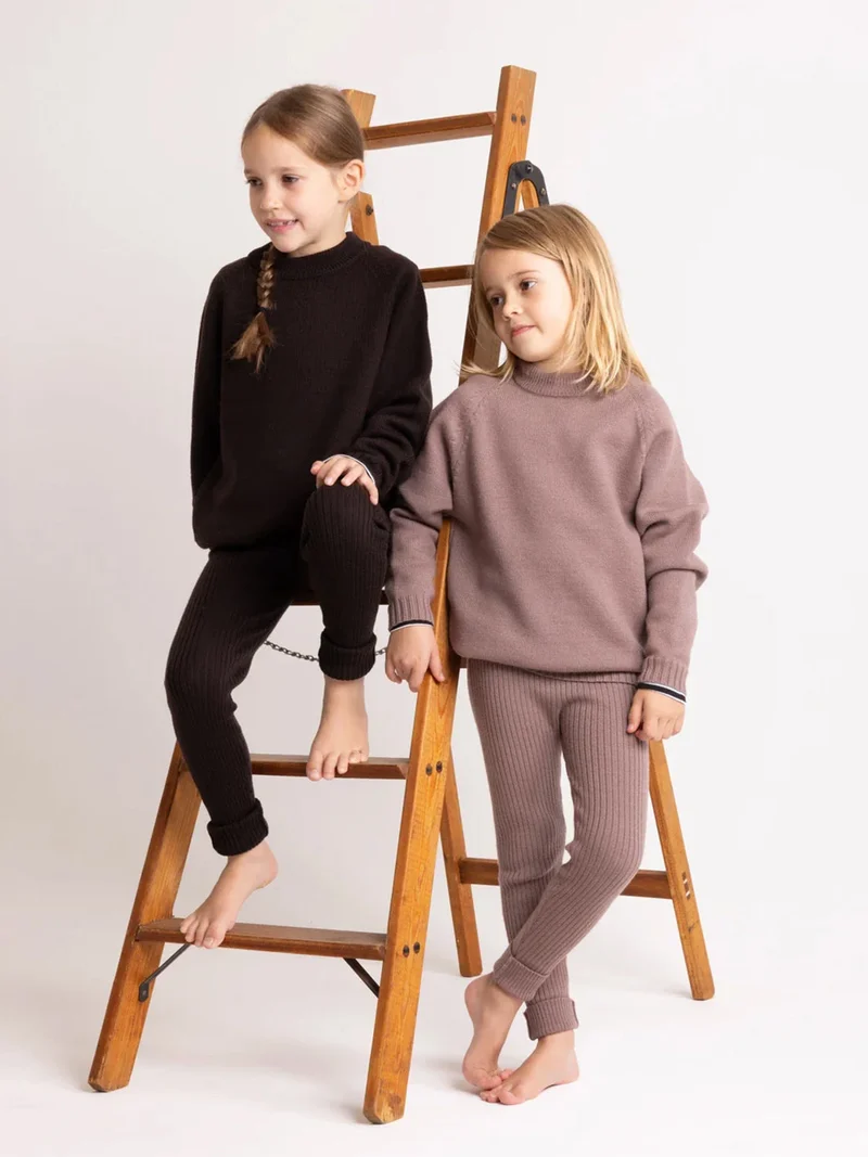 THE WOOLLY SWEATER - mauve