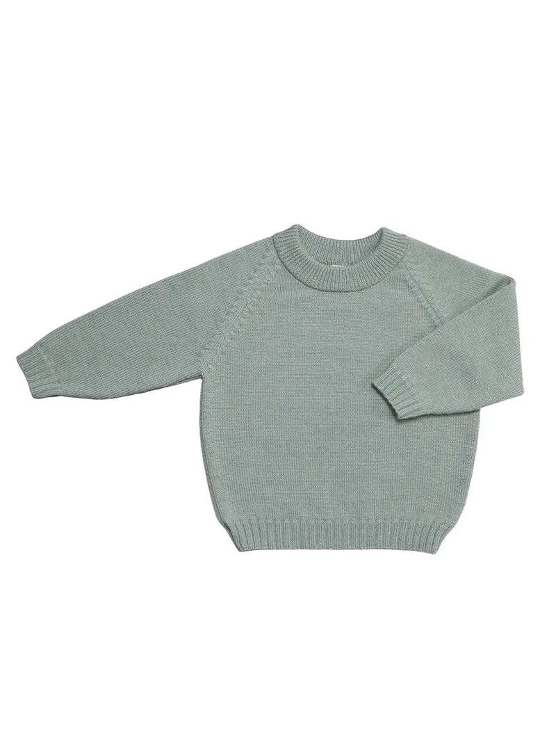 THE WOOLLY SWEATER - sage