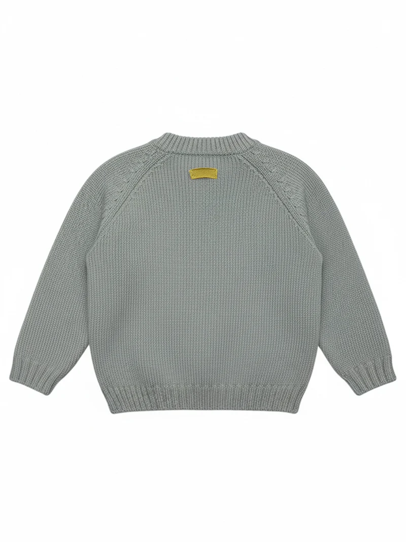 THE WOOLLY CARDIGAN - sage