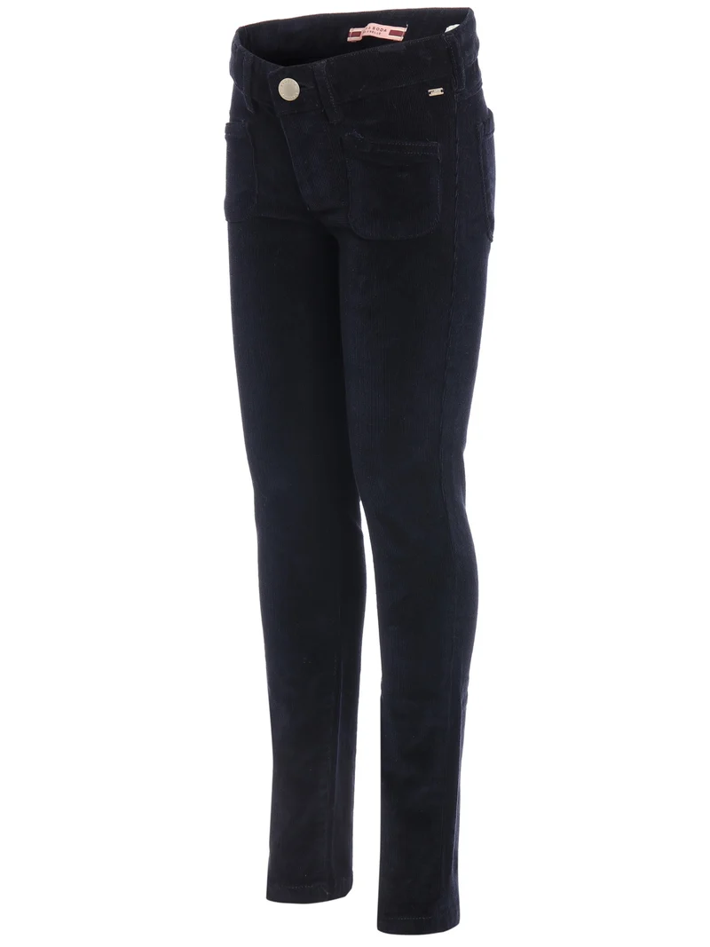 Cordhose Blau