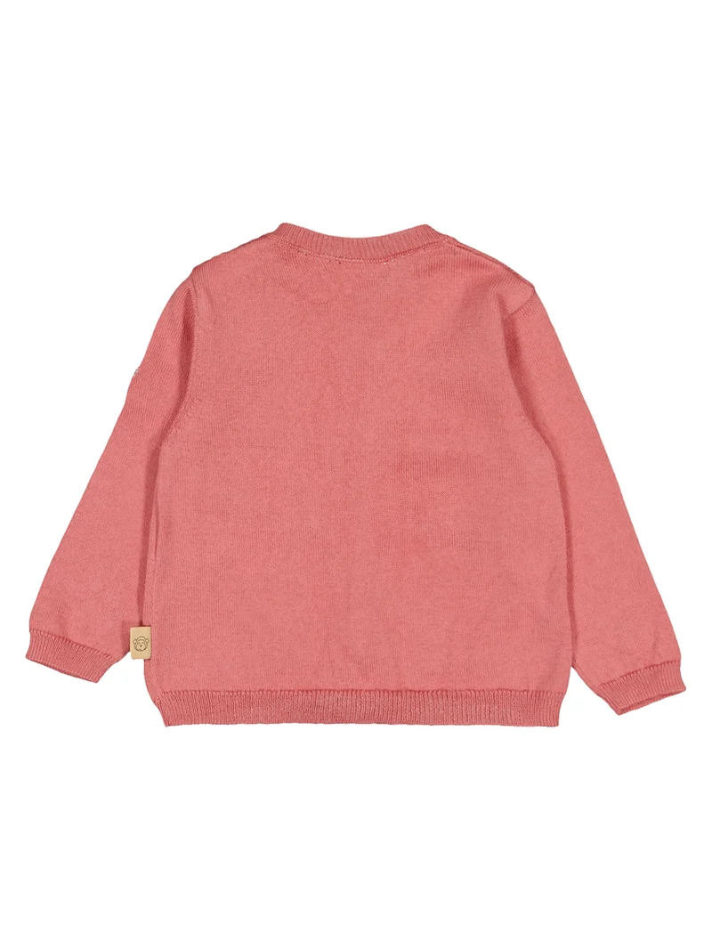 Strickjacke Koralle