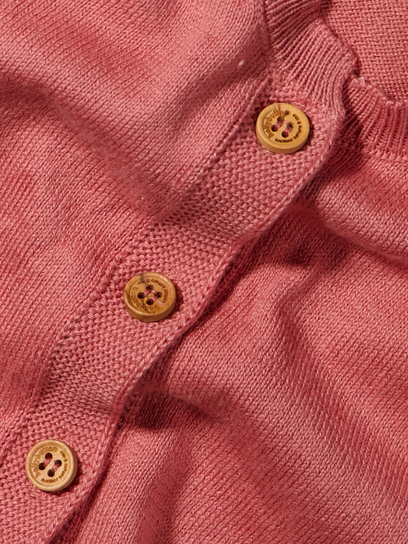 Strickjacke Koralle