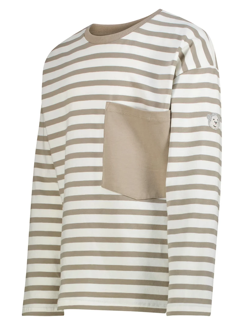 Longsleeve Cremeweiß