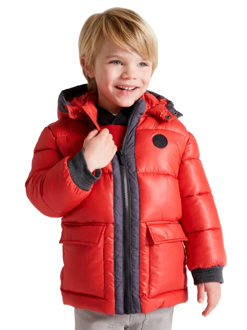 Winterjacke Rot