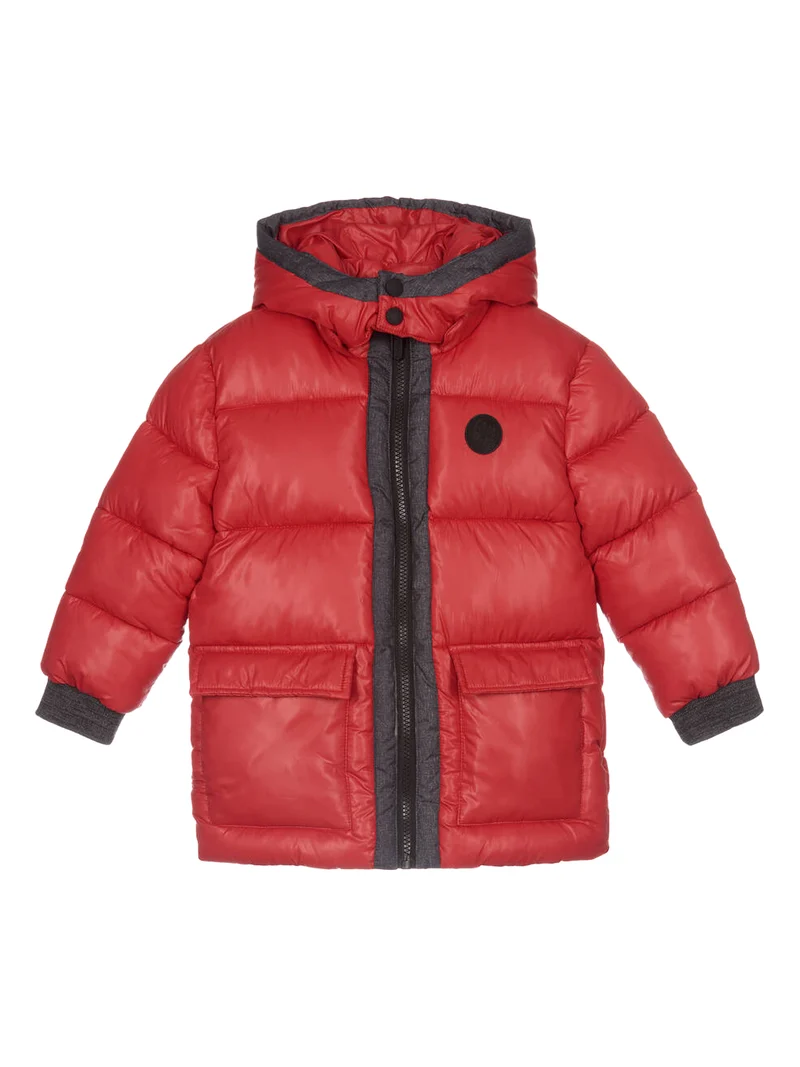 Winterjacke Rot