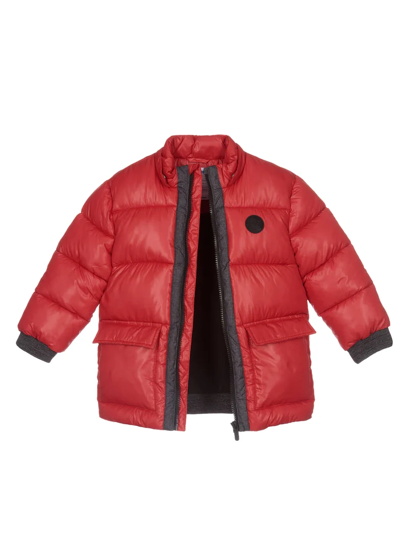 Winterjacke Rot