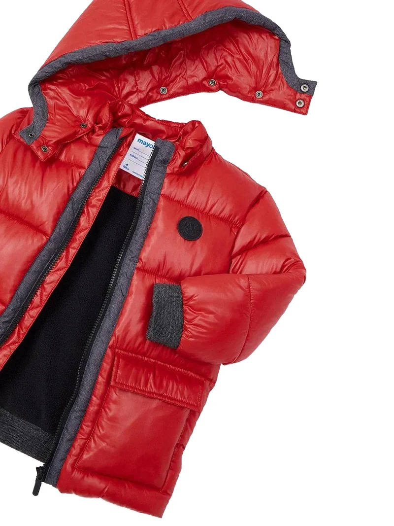 Winterjacke Rot