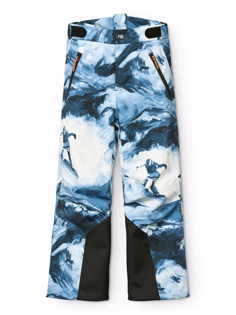 Skihose Blau
