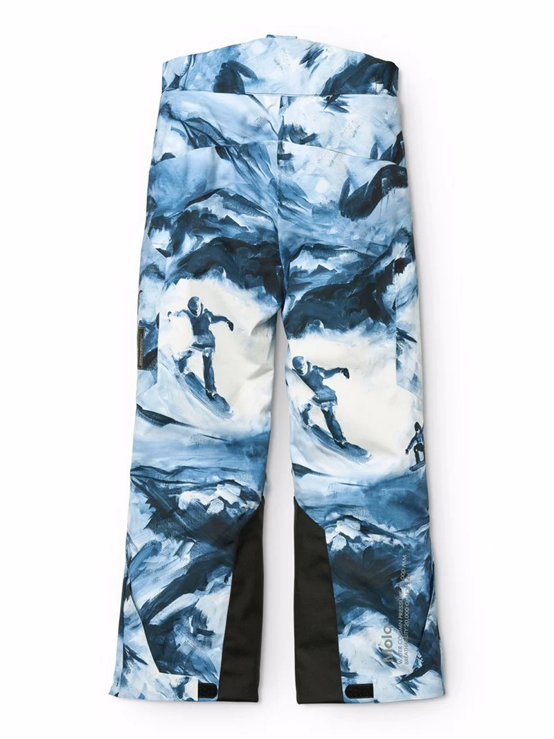 Skihose Blau