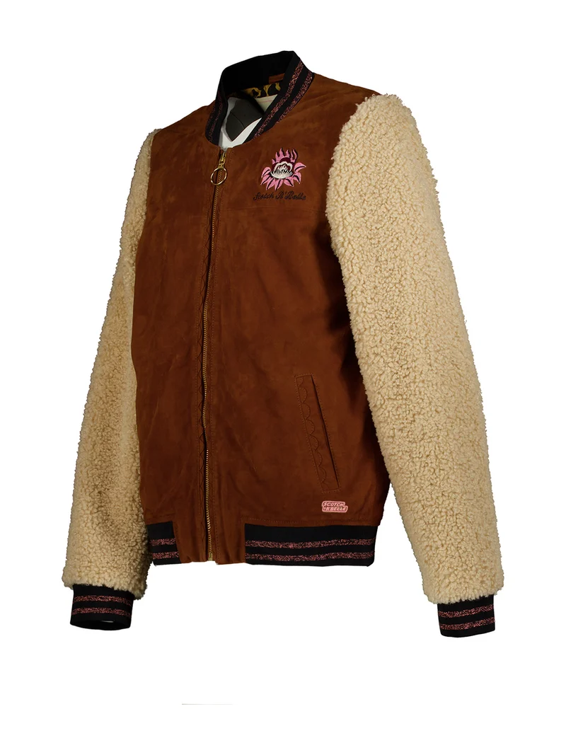 Jacke Braun