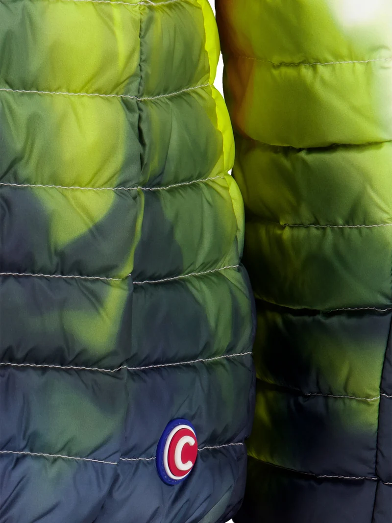 Leichte Daunenjacke Gelb