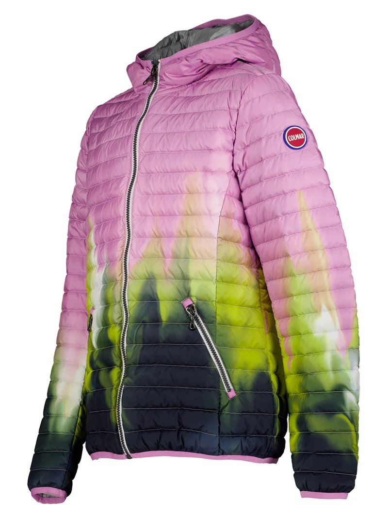 Leichte Daunenjacke Pink