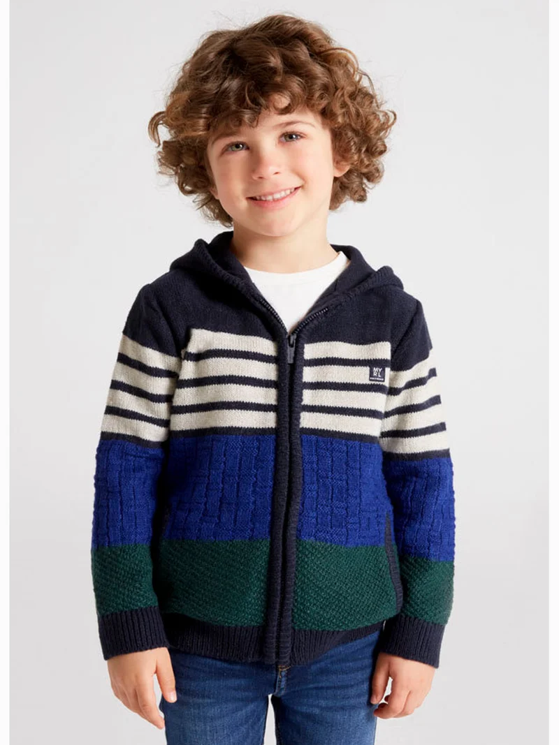 Sweatjacke Marineblau