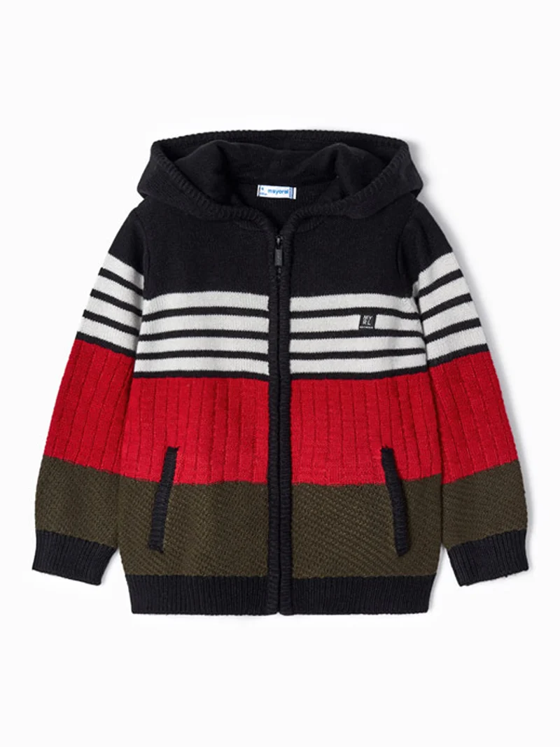 Sweatjacke Marineblau