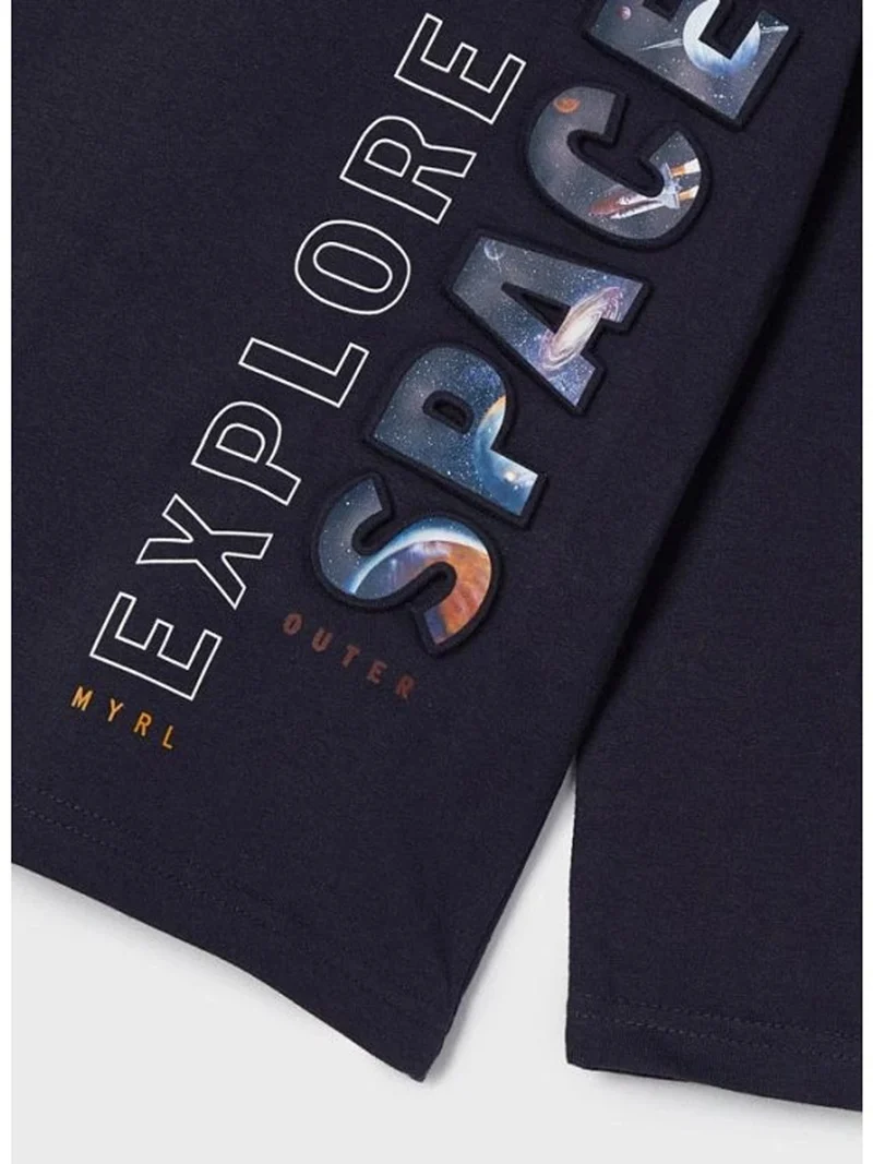 Longsleeve Marineblau