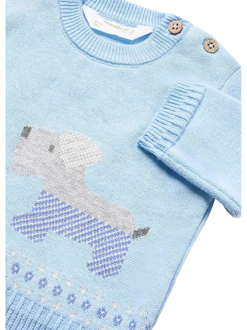 Sweatshirt Hellblau