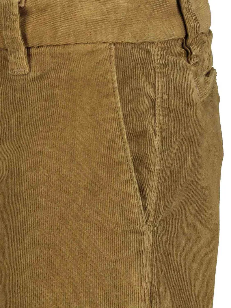 Cordhose Grün