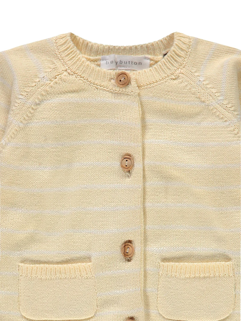 Strickjacke Summer Spirit Gelb