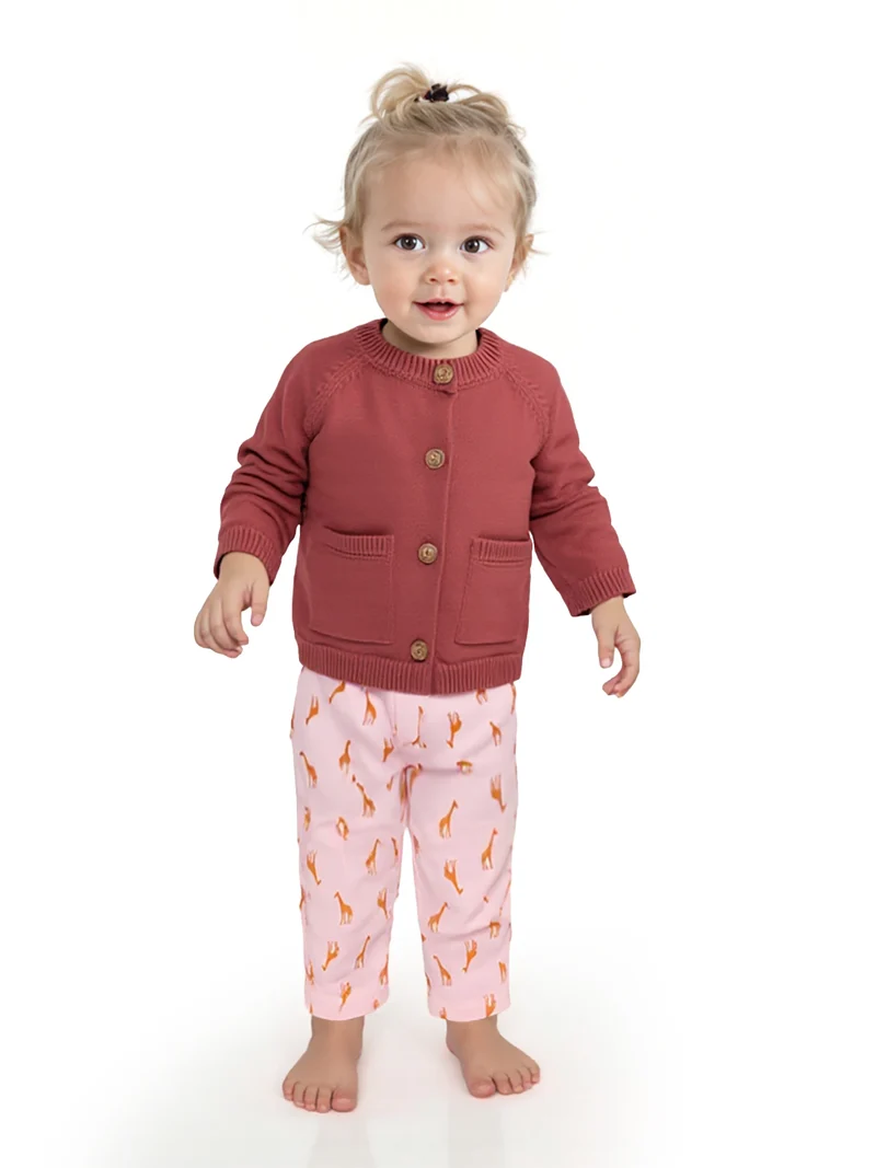 Strickjacke Lot of Shells Bordeauxrot