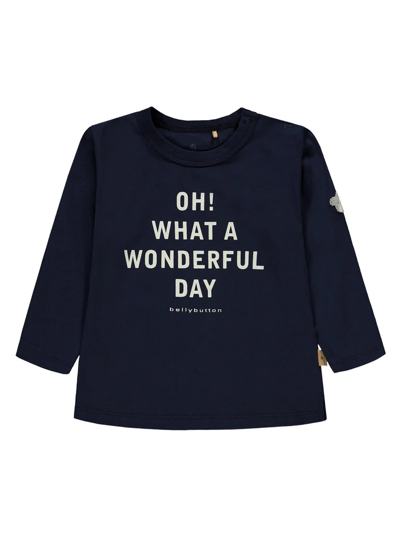Longsleeve Marineblau
