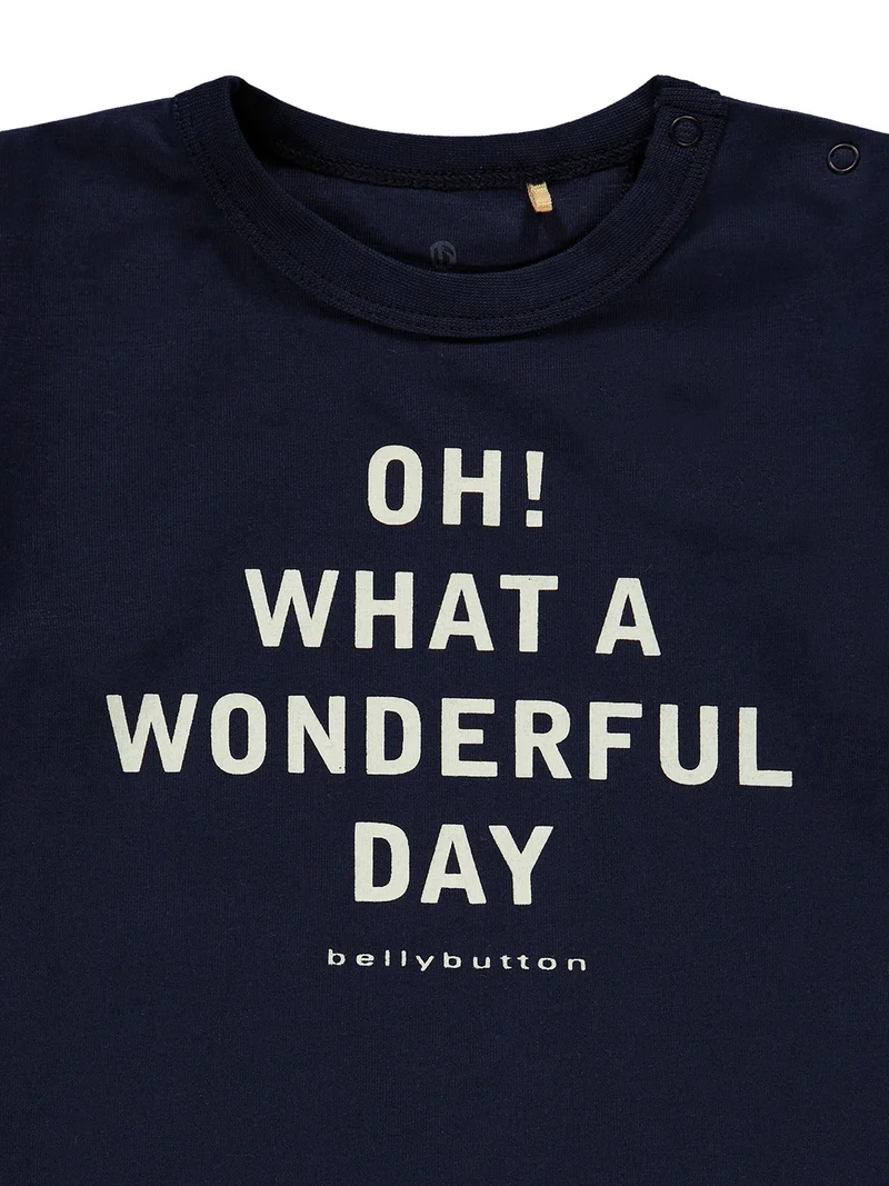 Longsleeve Marineblau