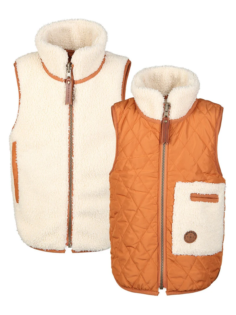 Weste Beige