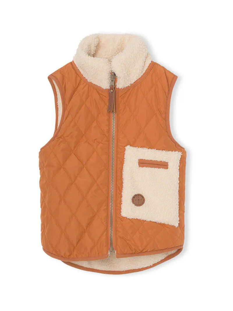 Weste Beige