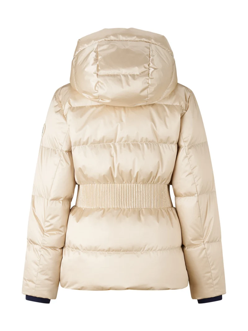 Skijacke Beige