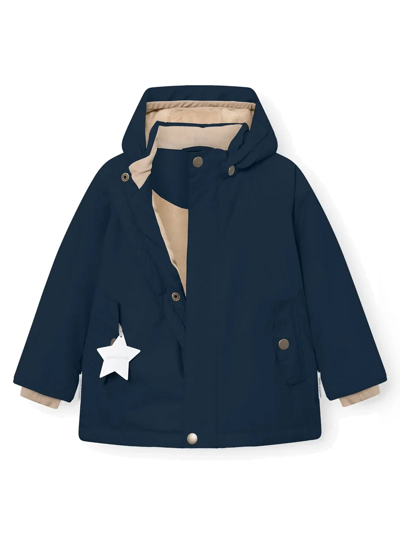 Winterjacke Marineblau