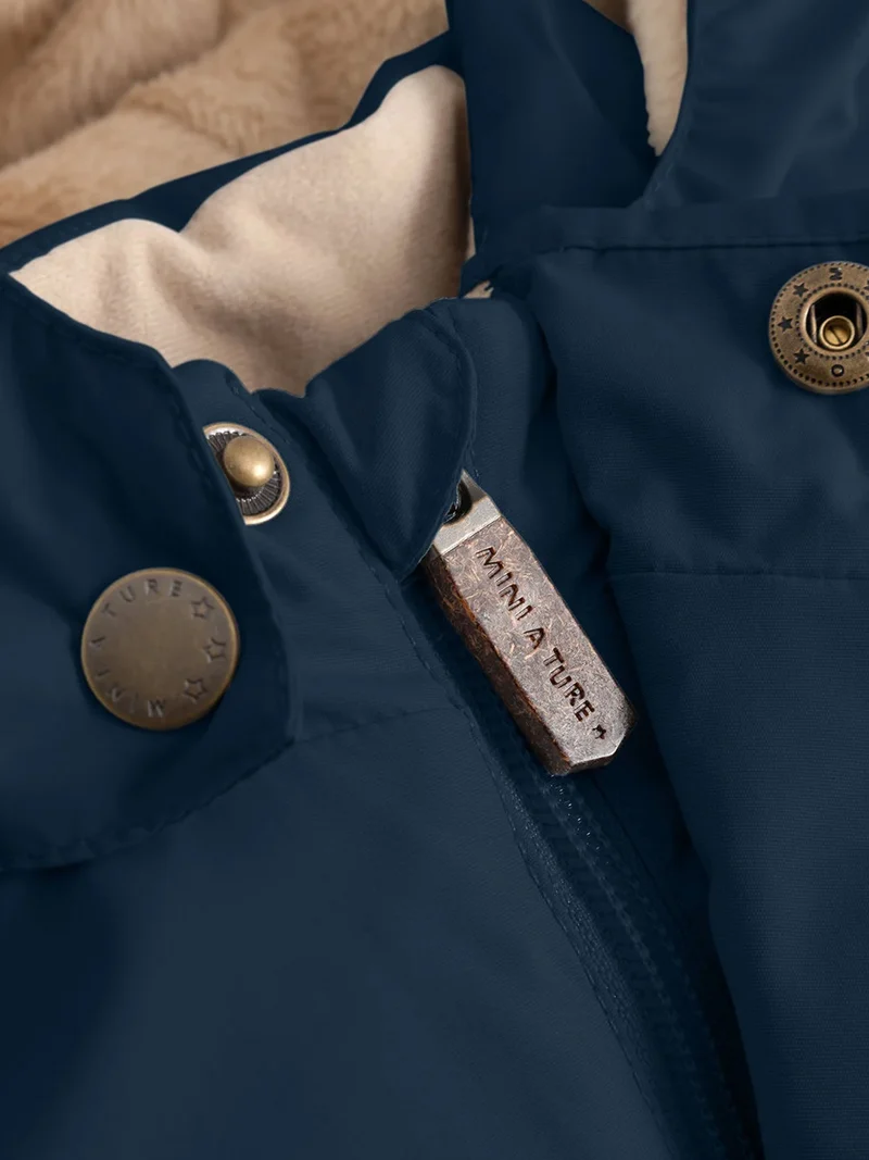 Winterjacke Marineblau
