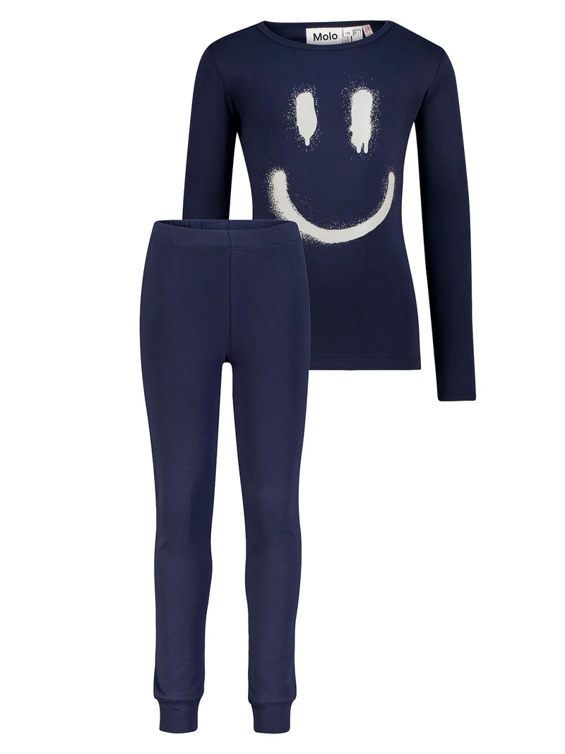 Pyjama Lue Marineblau