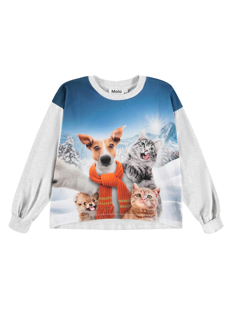 Longsleeve Reniza Weiß