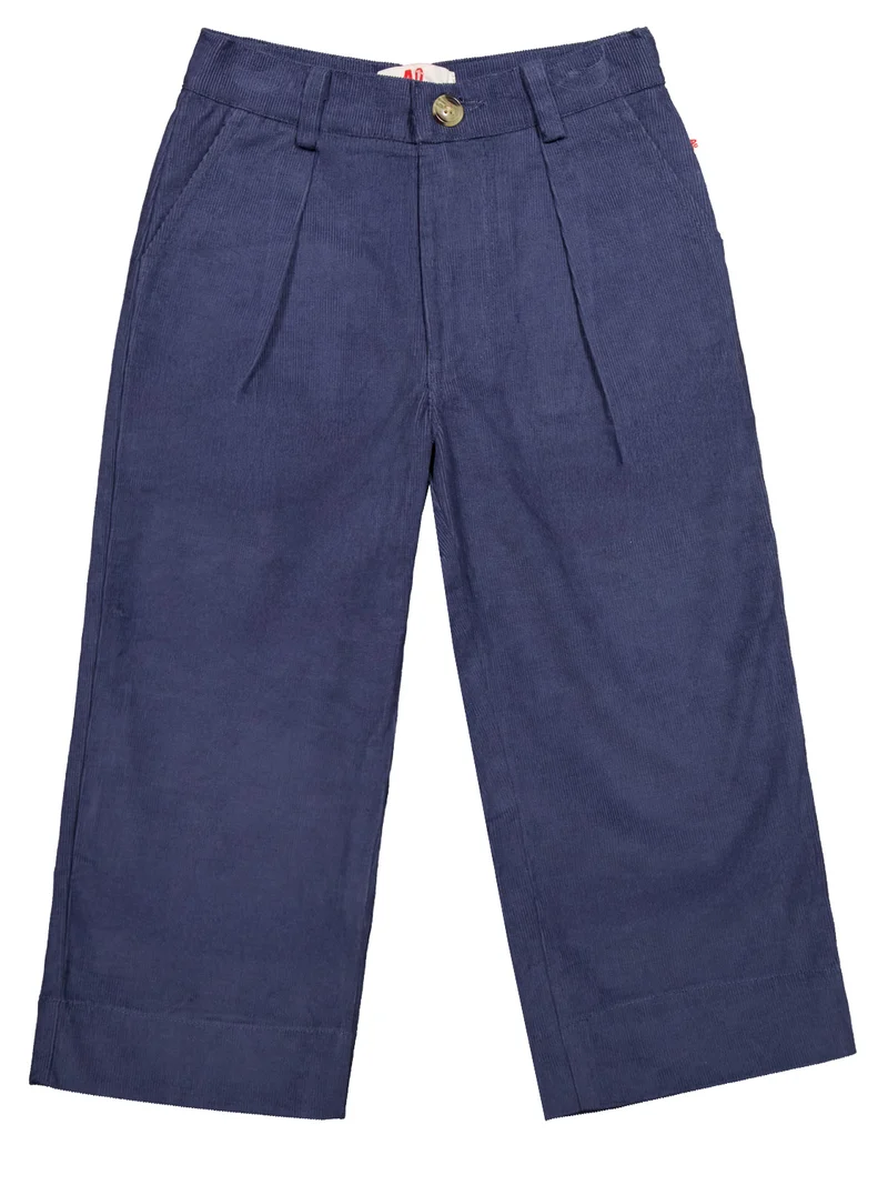 Cordhose Blau