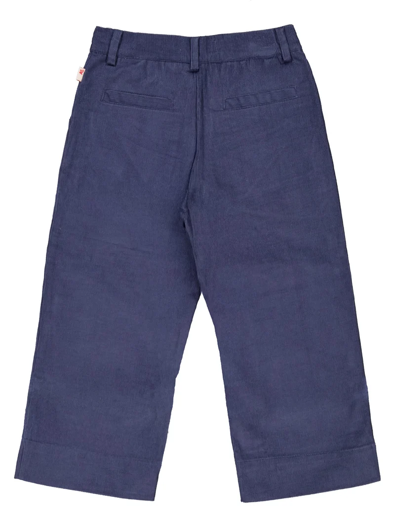 Cordhose Blau