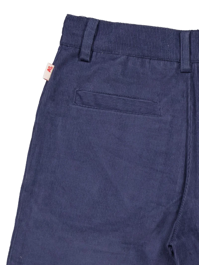 Cordhose Blau