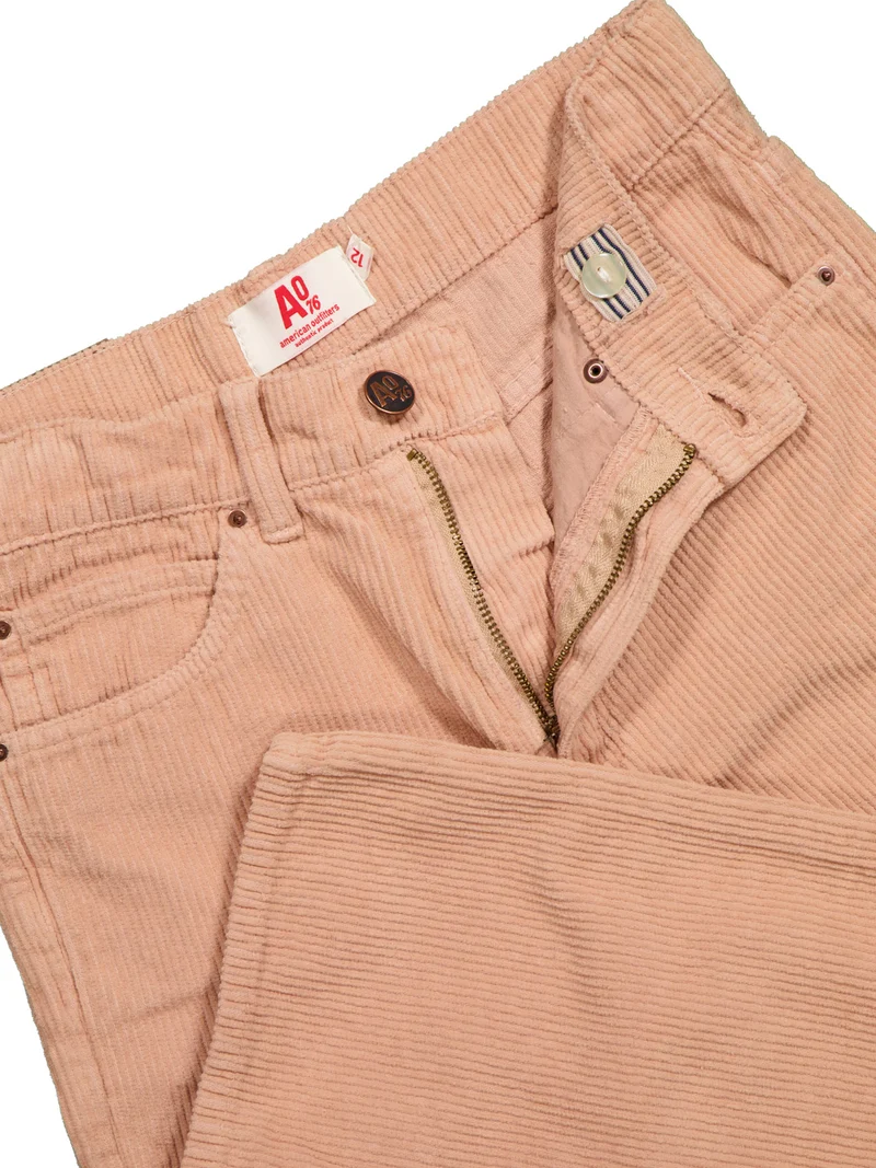 Cordhose Rosa