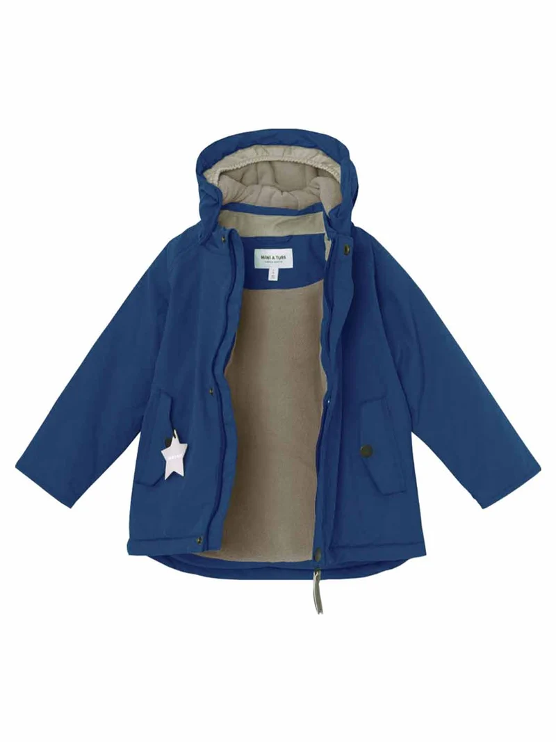Winterjacke Blau