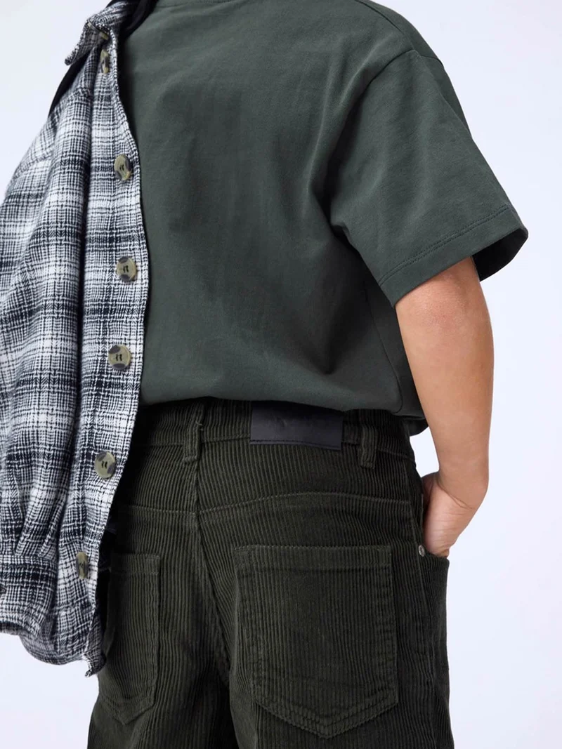 Cordhose Aiden Grün